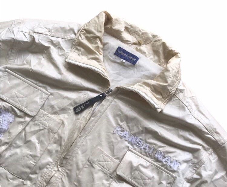 Kansai Yamamoto Vintage Kansai Yamamoto Man Plastic Jacket Size US L / EU 52-54 / 3 - 3 Thumbnail