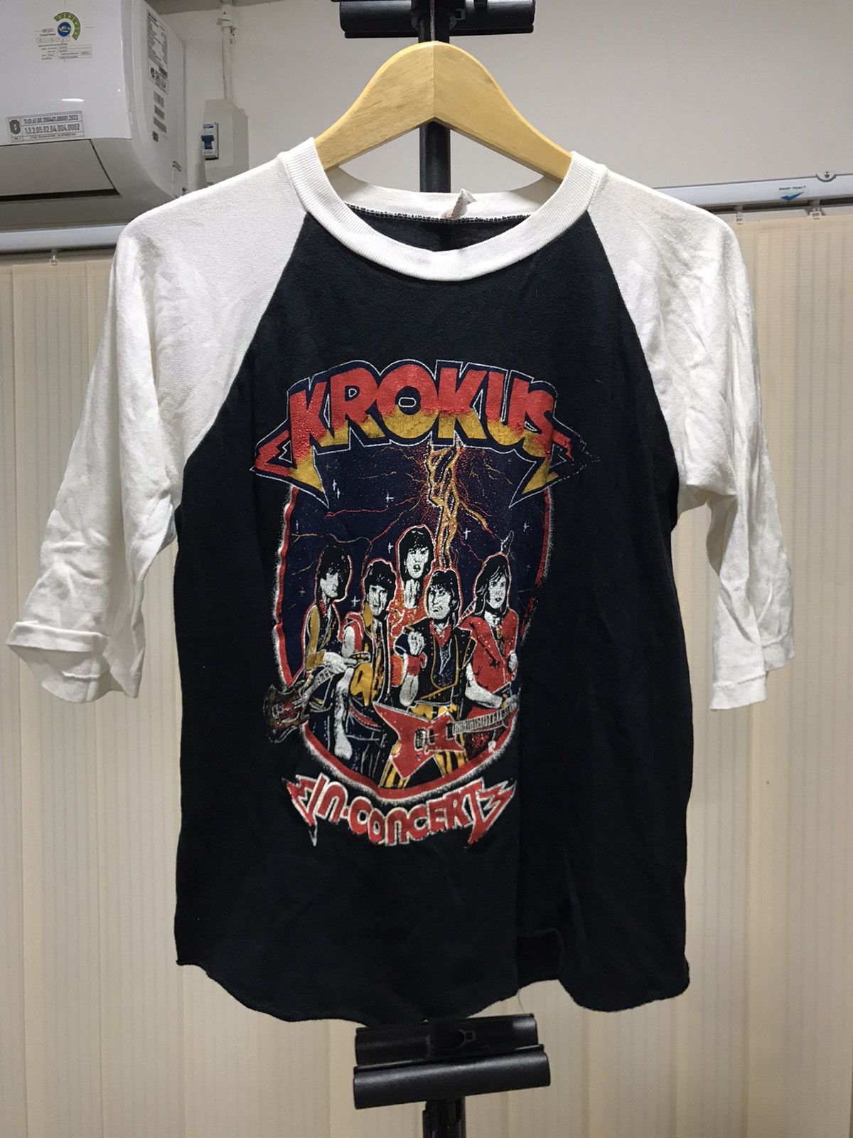 KROKUS VINTAGE バンドT 06102237-1984-Krokus-The-Blitz