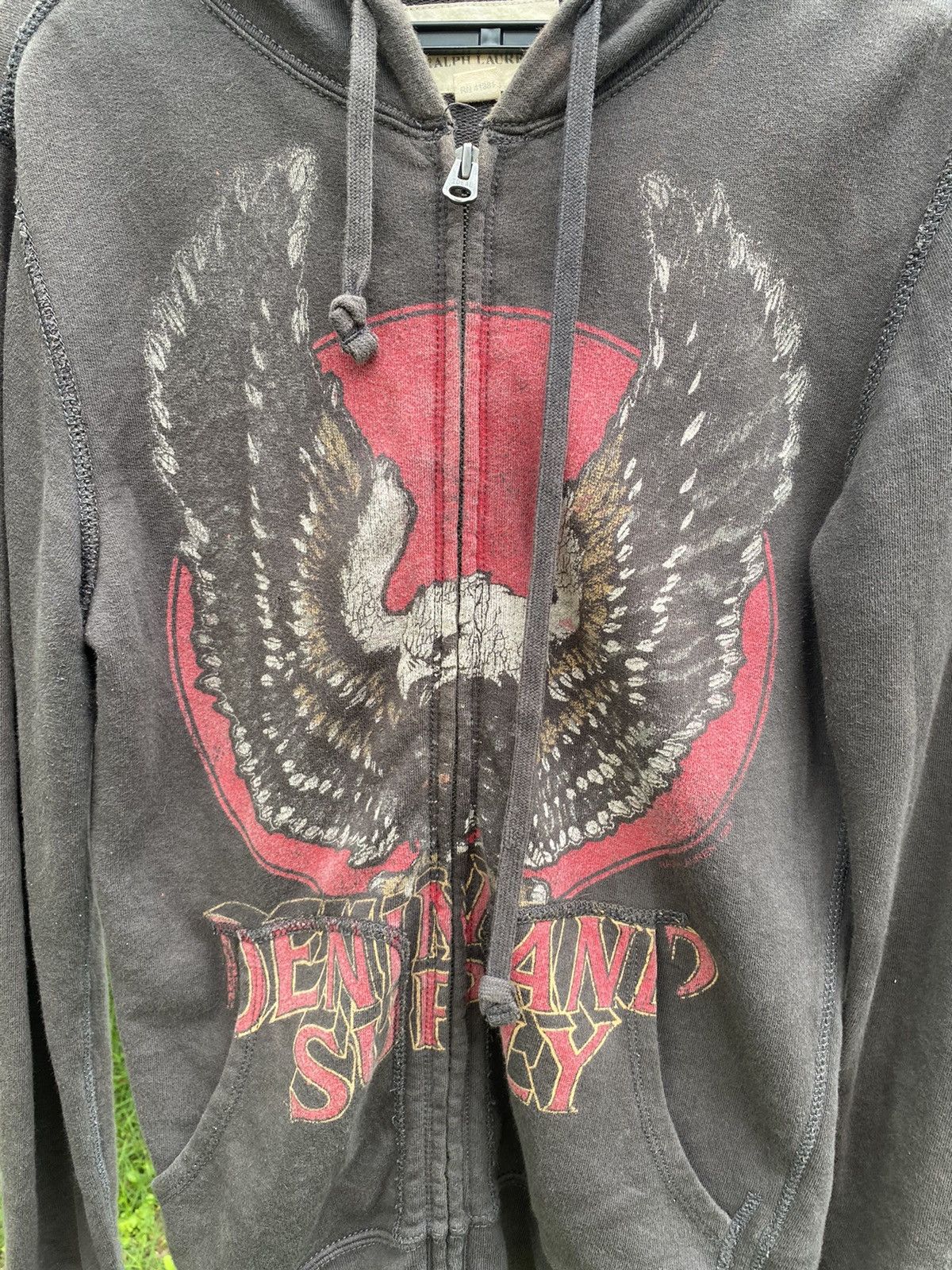 Denim & Supply Ralph Lauren × Designer Vintage Denim & Supply Deathstock Eagle Hoodie Sweatshirt Size US S / EU 44-46 / 1 - 2 Thumbnail