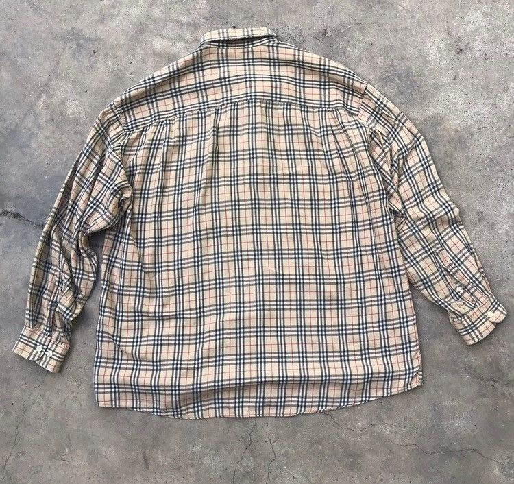 Burberry Vintage Burberry’s Nova Checked Splash Paints Shirt Size US L / EU 52-54 / 3 - 9 Thumbnail