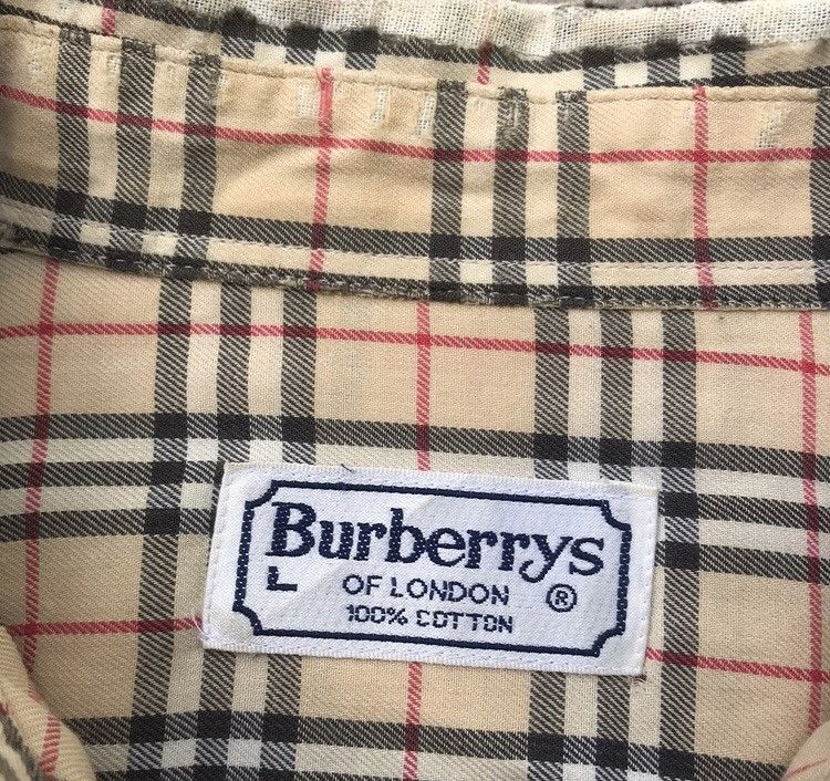 Burberry Vintage Burberry’s Nova Checked Splash Paints Shirt Size US L / EU 52-54 / 3 - 8 Thumbnail