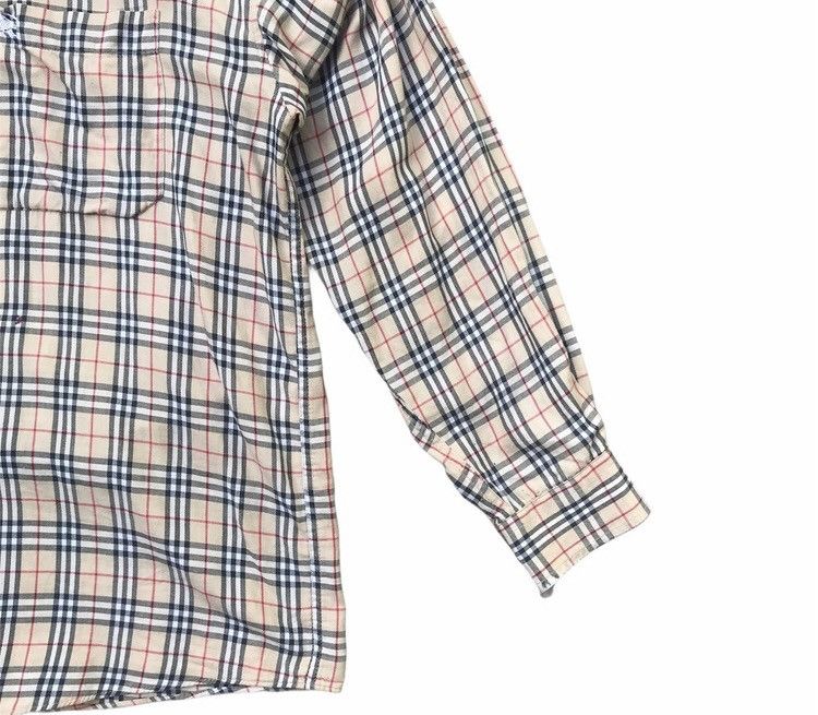 Burberry Vintage Burberry’s Nova Checked Splash Paints Shirt Size US L / EU 52-54 / 3 - 2 Thumbnail