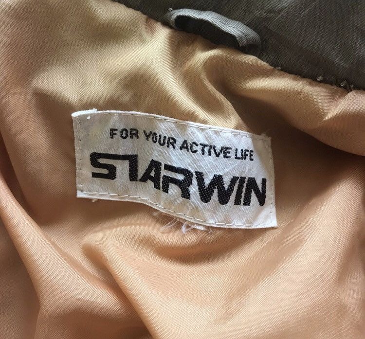 Japanese Brand × Vintage Vintage Starwin. Tactical Quilted Multi Zipper Nylon Jacket Size US M / EU 48-50 / 2 - 11 Thumbnail