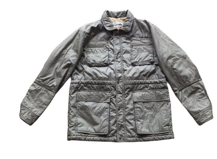 Japanese Brand × Vintage Vintage Starwin. Tactical Quilted Multi Zipper Nylon Jacket Size US M / EU 48-50 / 2 - 2 Thumbnail