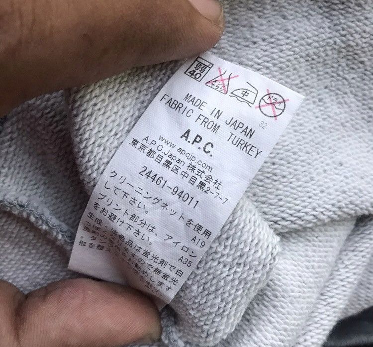 A.P.C. Vintage Archive A.P.C “YES PARIS” Sweatshirt Size US S / EU 44-46 / 1 - 7 Thumbnail
