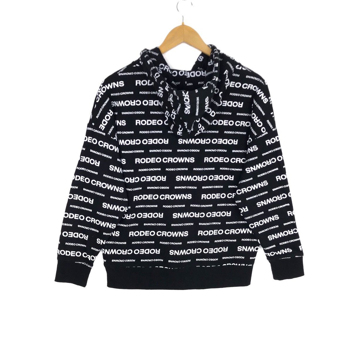 Japanese Brand Rodeo Crowns Hoodie Sweatshirt Full Print Design Sweater Size US M / EU 48-50 / 2 - 3 Thumbnail