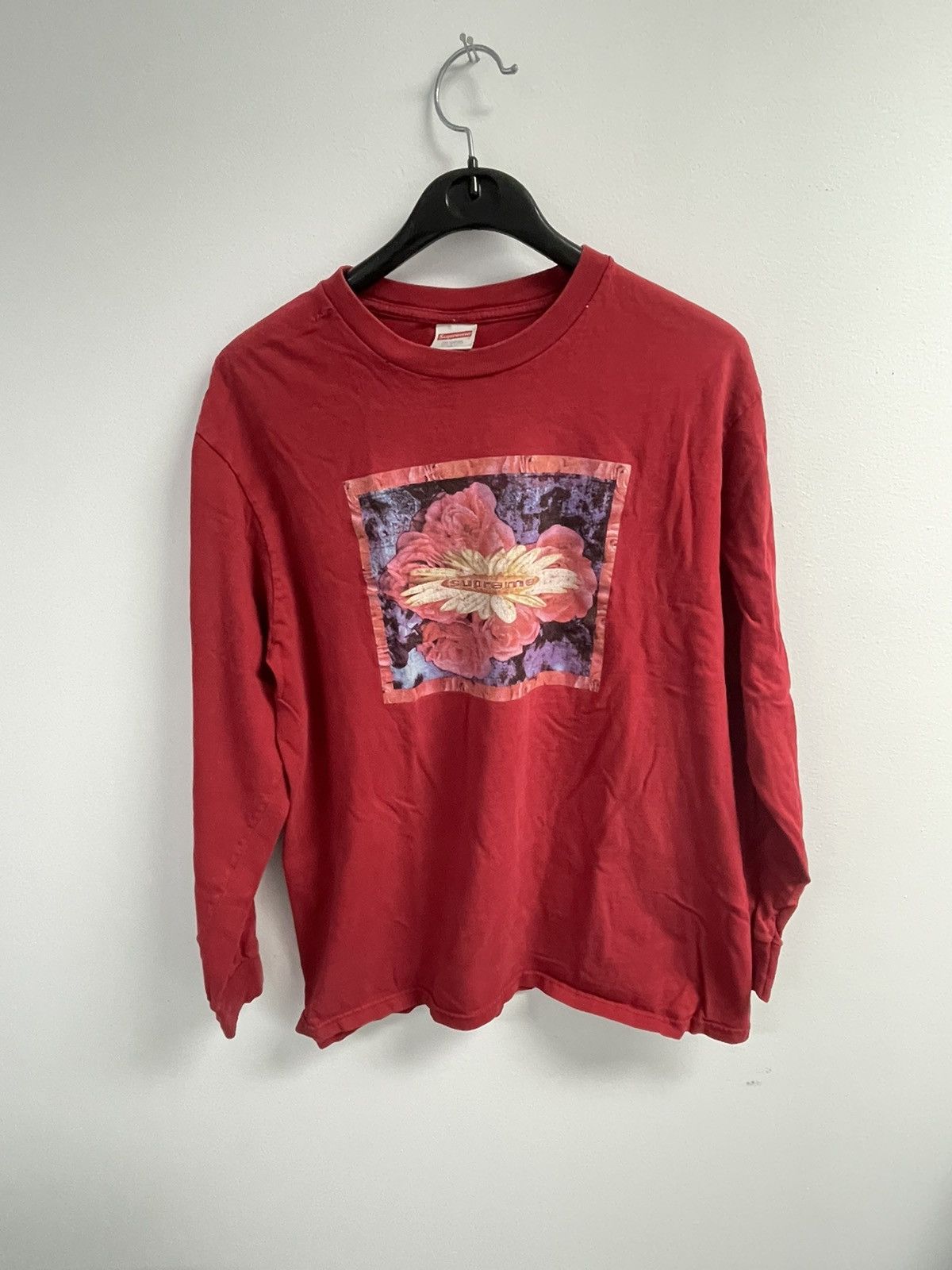 Supreme flower shirt long sleeve on sale