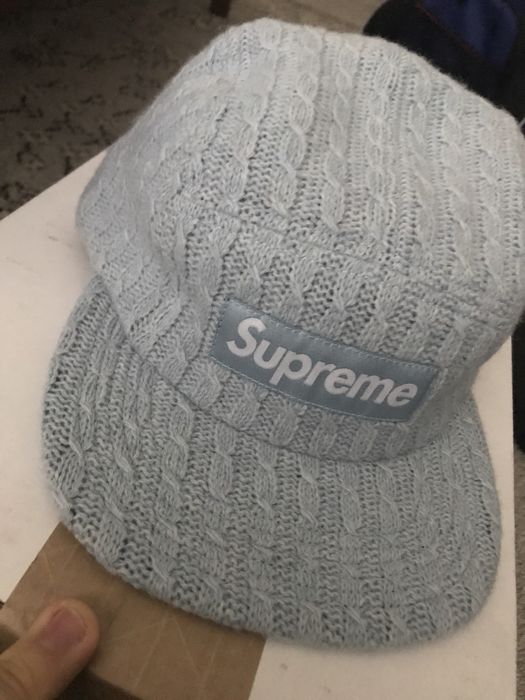 Supreme Supreme Fitted Cable Knit Camp Cap | Grailed