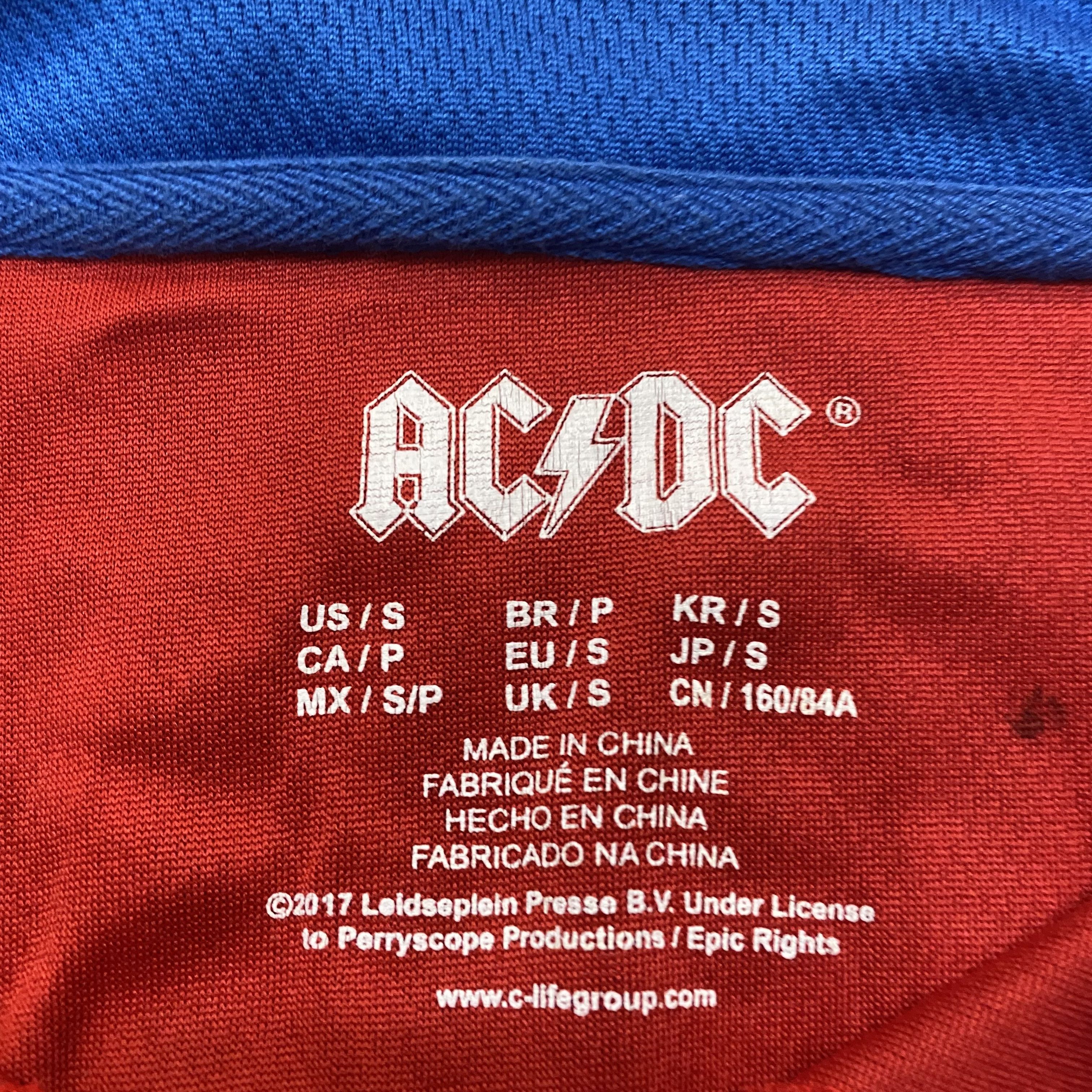 AC/DC AC/DC Malcolm Young Hokcey Jersey Red Spellout Concert Size US S / EU 44-46 / 1 - 3 Thumbnail