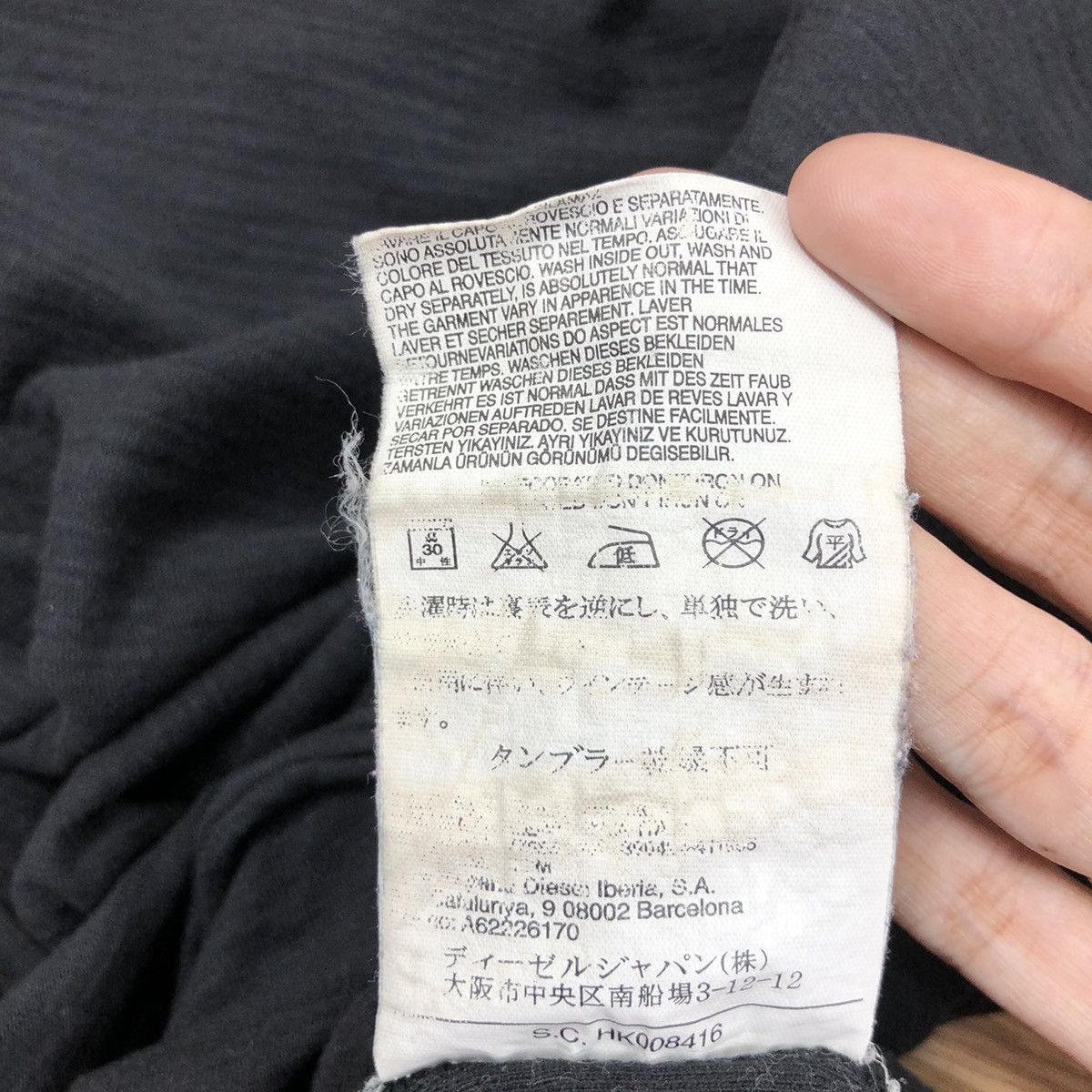 Diesel DIESEL T-Shirt V Neck Plain Size US M / EU 48-50 / 2 - 7 Thumbnail