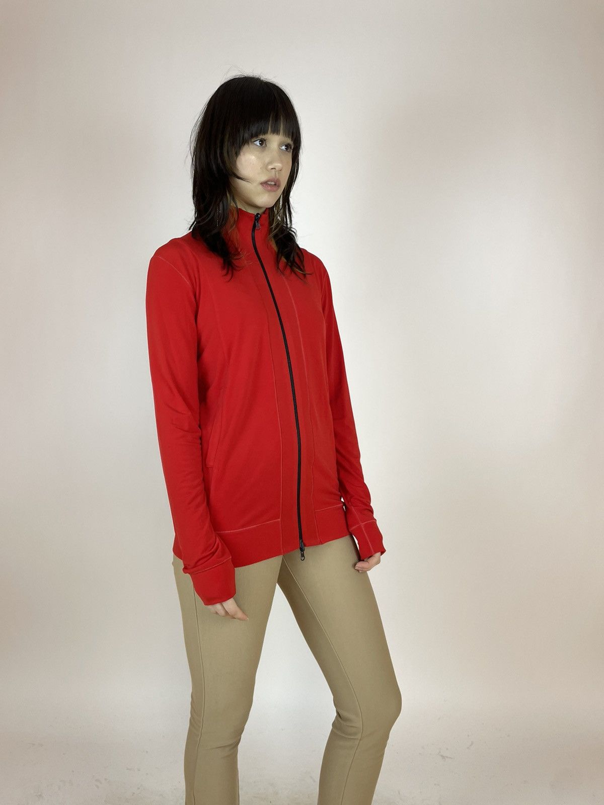 Other EVA VARRO Sport track elastic red jacket made in USA size S Size S / US 4 / IT 40 - 5 Thumbnail