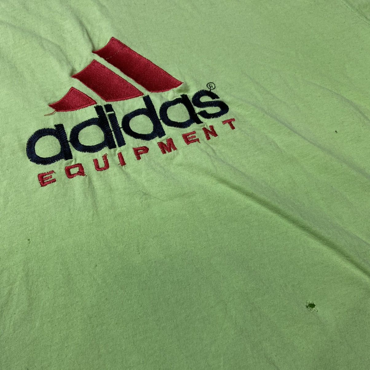 Adidas 1990s ADIDAS EQUIPMENT RARE TEE Size US L / EU 52-54 / 3 - 2 Thumbnail