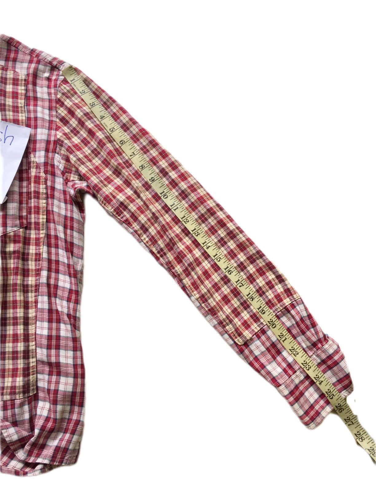 291295=Homme 291295=Homme Remake Checkered Flannel Shirt Size US M / EU 48-50 / 2 - 10 Thumbnail