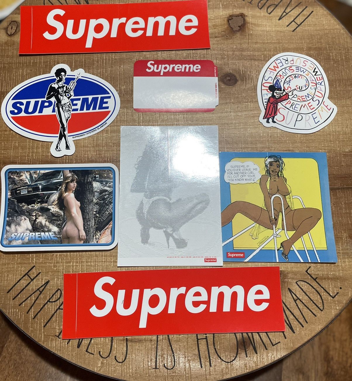Supreme Supreme Ladies Sticker set Size ONE SIZE - 1 Preview