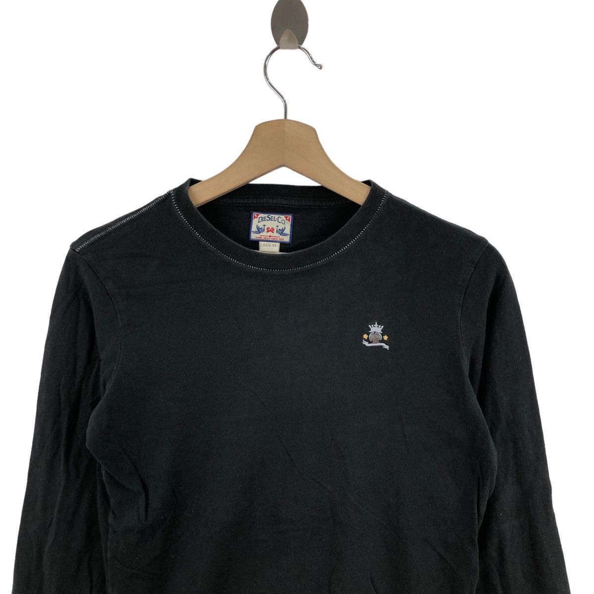 Diesel DIESEL-Co Long Sleeve T-Shirt Small Logo Size US XS / EU 42 / 0 - 2 Thumbnail