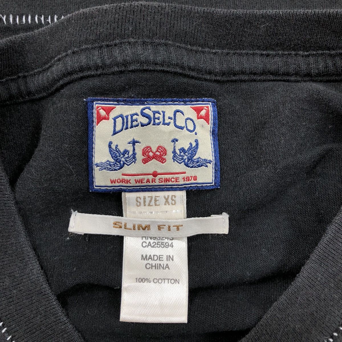 Diesel DIESEL-Co Long Sleeve T-Shirt Small Logo Size US XS / EU 42 / 0 - 5 Thumbnail
