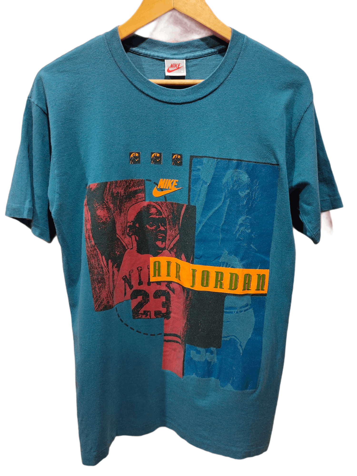 Jordan Brand Vintage Nike Air Jordan tee Size US M / EU 48-50 / 2 - 2 Thumbnail