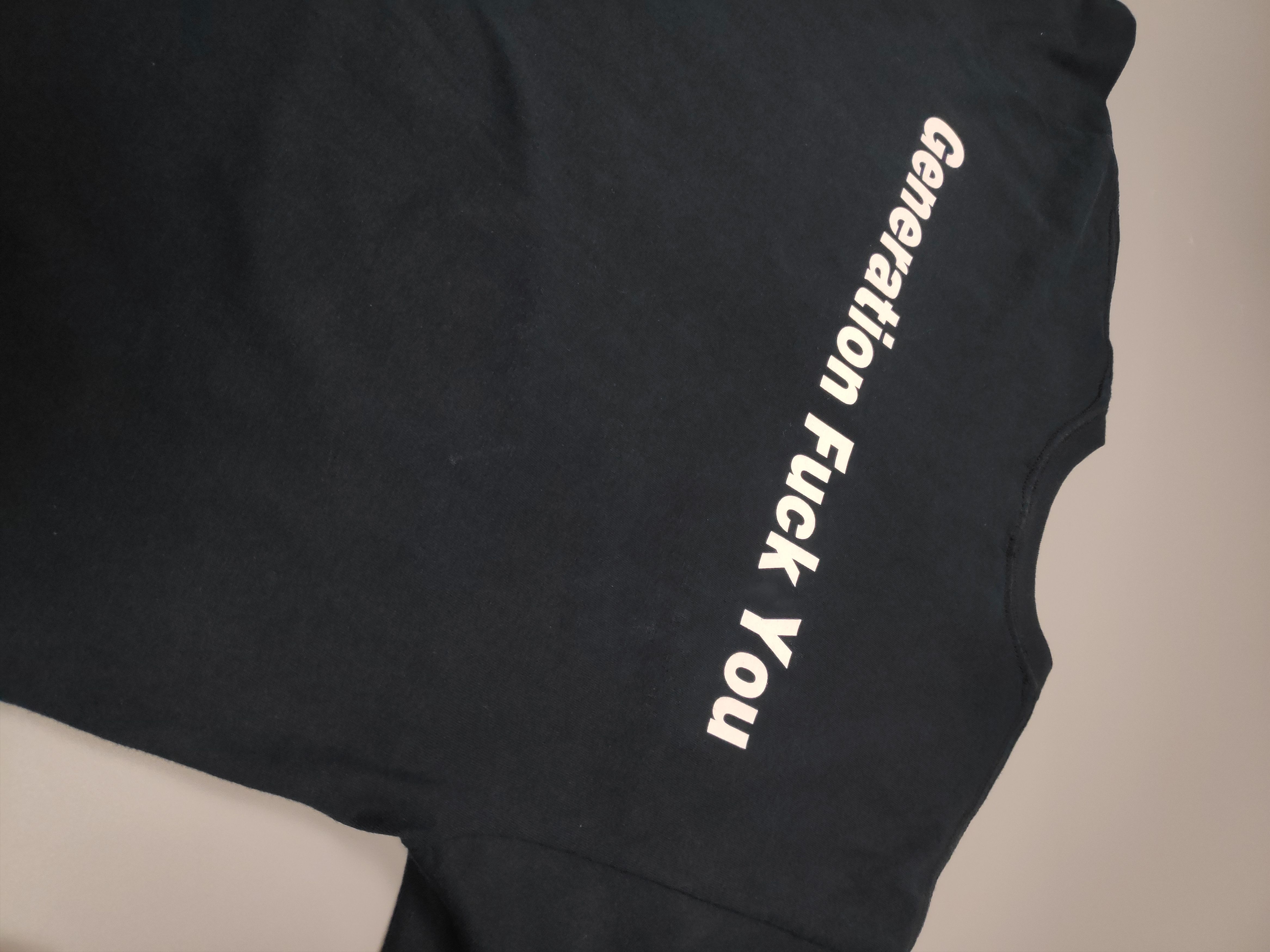 Japanese Brand UNDERCOVER "GENERATION FUCK YOU" Size US L / EU 52-54 / 3 - 4 Thumbnail