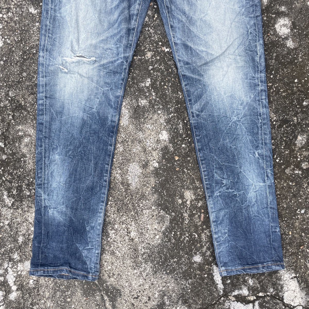 Faded Glory Vintage Tenderly Distressed Denim Jeans Size US 30 / EU 46 - 4 Thumbnail