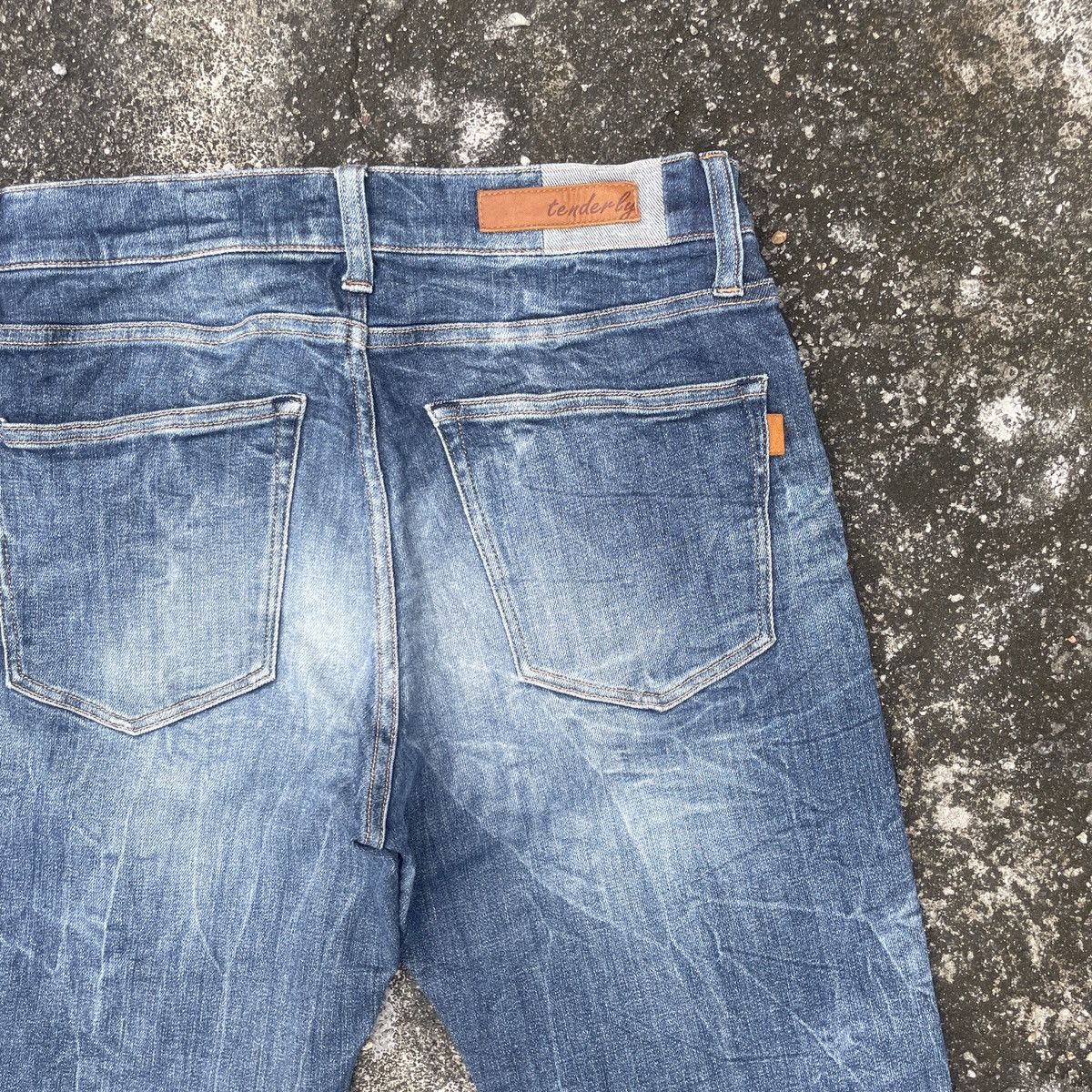Faded Glory Vintage Tenderly Distressed Denim Jeans Size US 30 / EU 46 - 8 Thumbnail