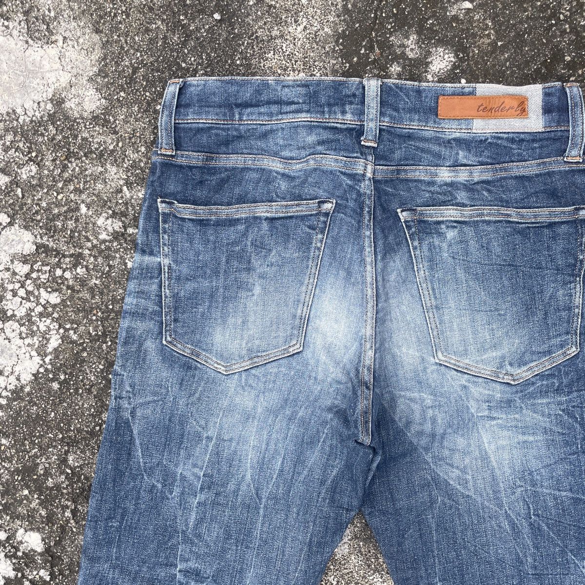 Faded Glory Vintage Tenderly Distressed Denim Jeans Size US 30 / EU 46 - 9 Thumbnail