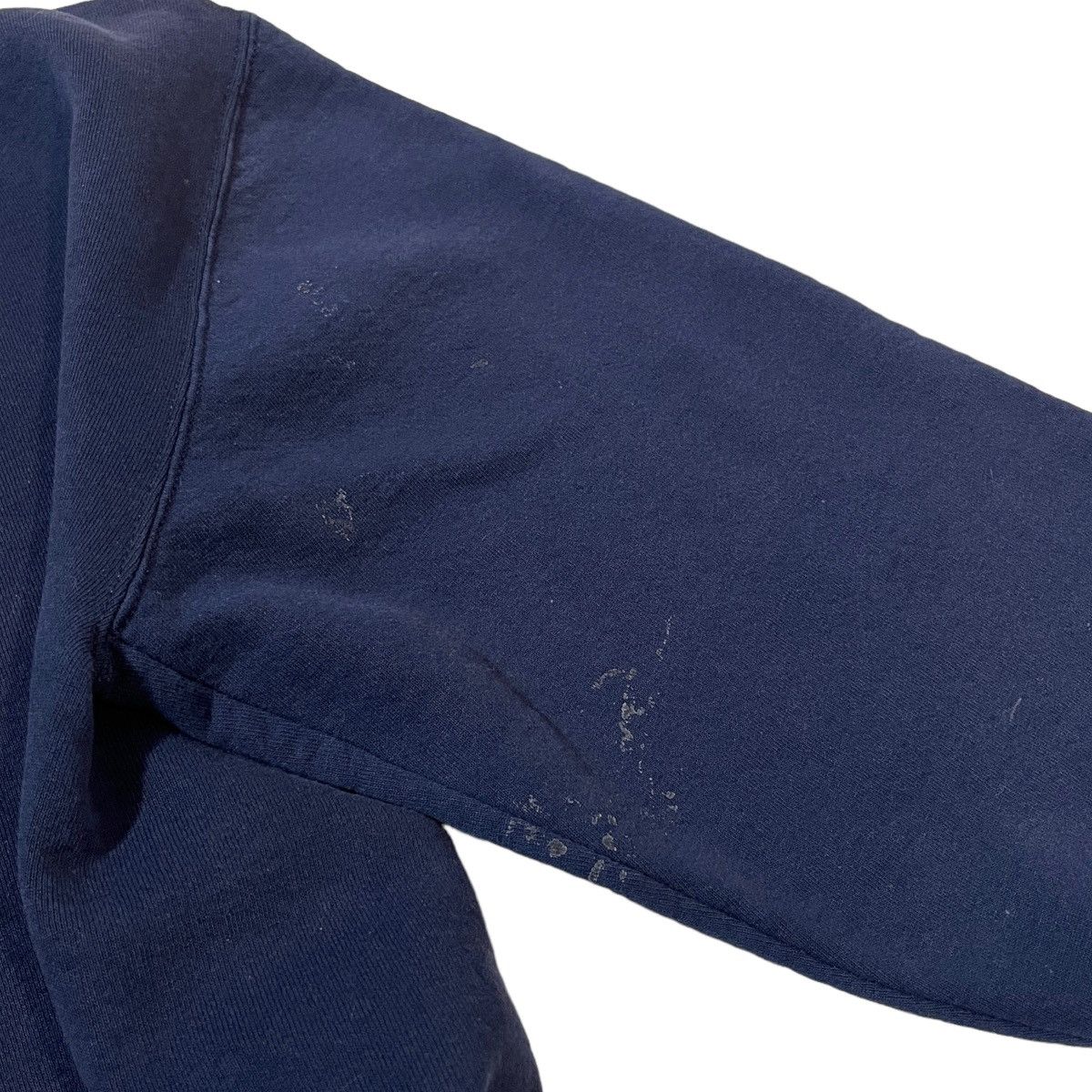 Russell Athletic × Vintage 90s Russell Athletic Navy Blue Sweatshirt Size US XL / EU 56 / 4 - 5 Thumbnail