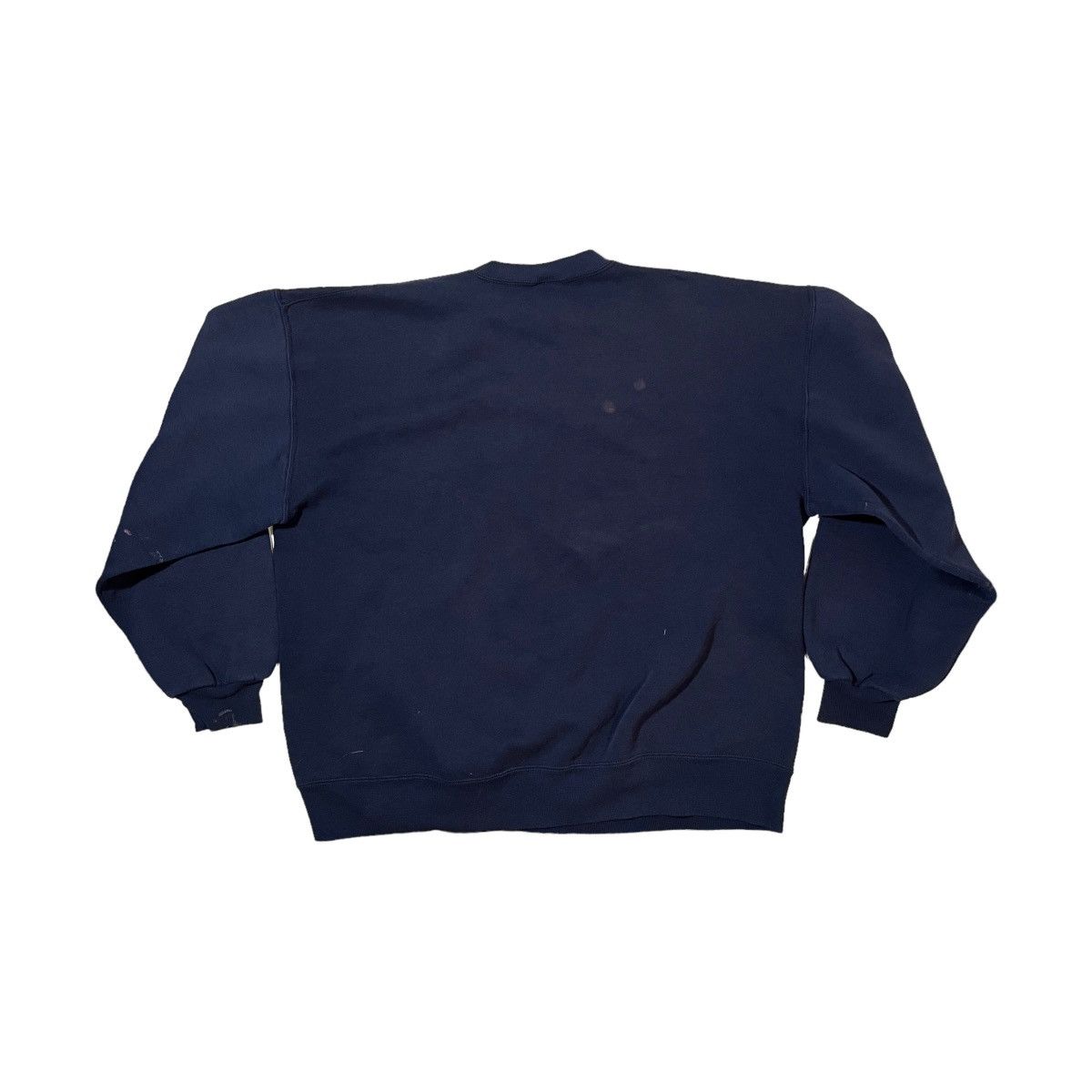 Russell Athletic × Vintage 90s Russell Athletic Navy Blue Sweatshirt Size US XL / EU 56 / 4 - 7 Thumbnail