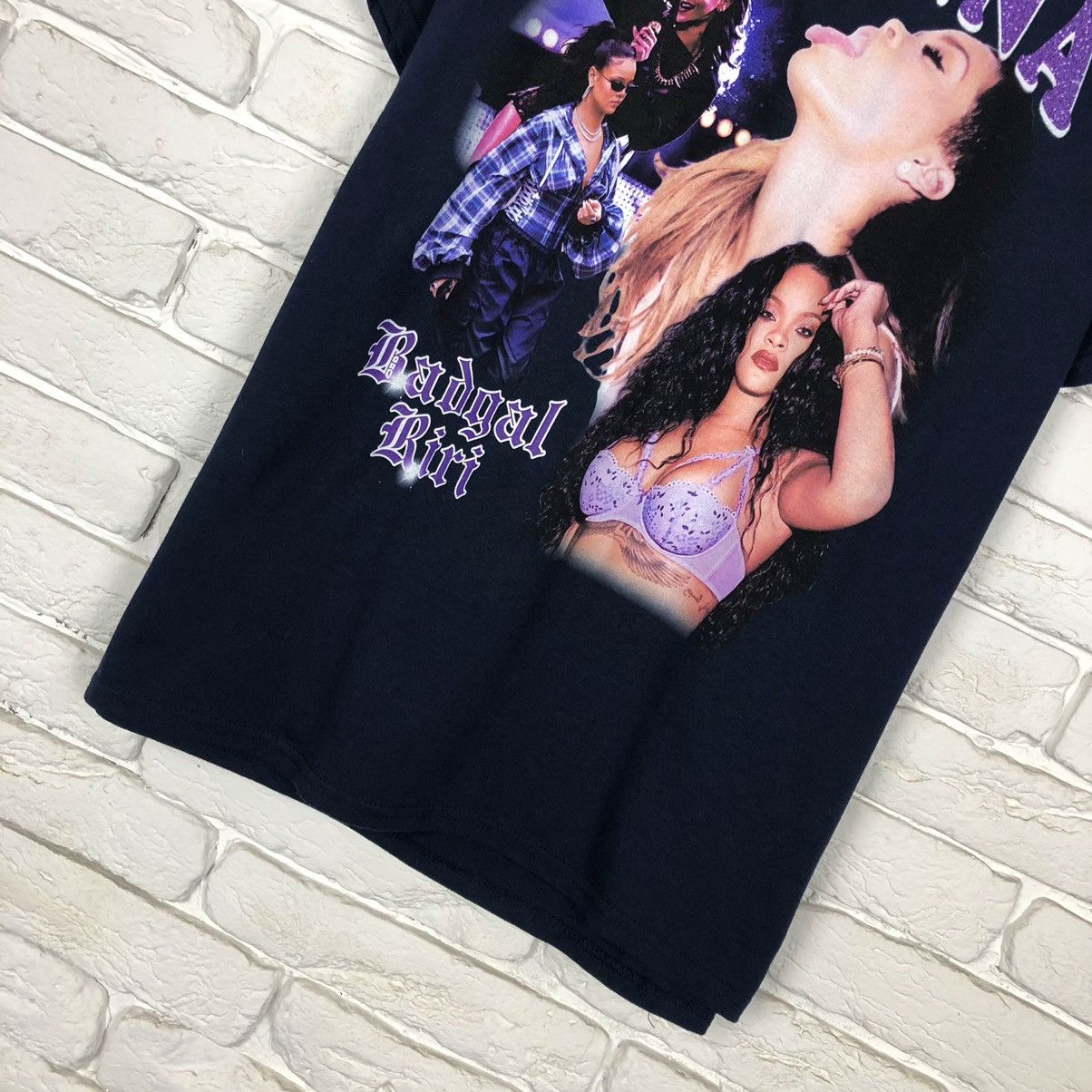 Band Tees Rihanna tee t shirt Size US L / EU 52-54 / 3 - 3 Thumbnail
