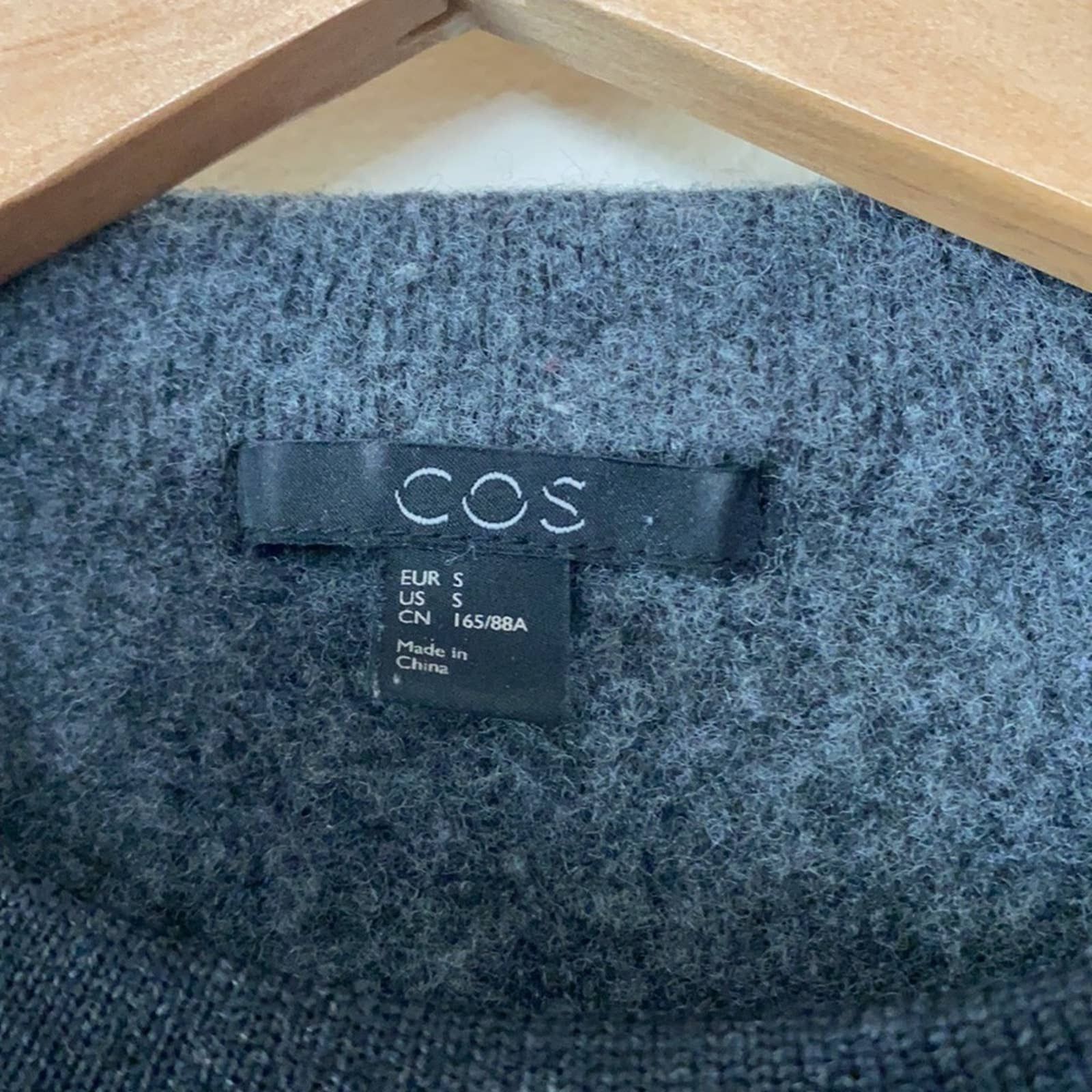 Cos COS Two Tone Wool Blend Sweater Size S / US 4 / IT 40 - 3 Thumbnail