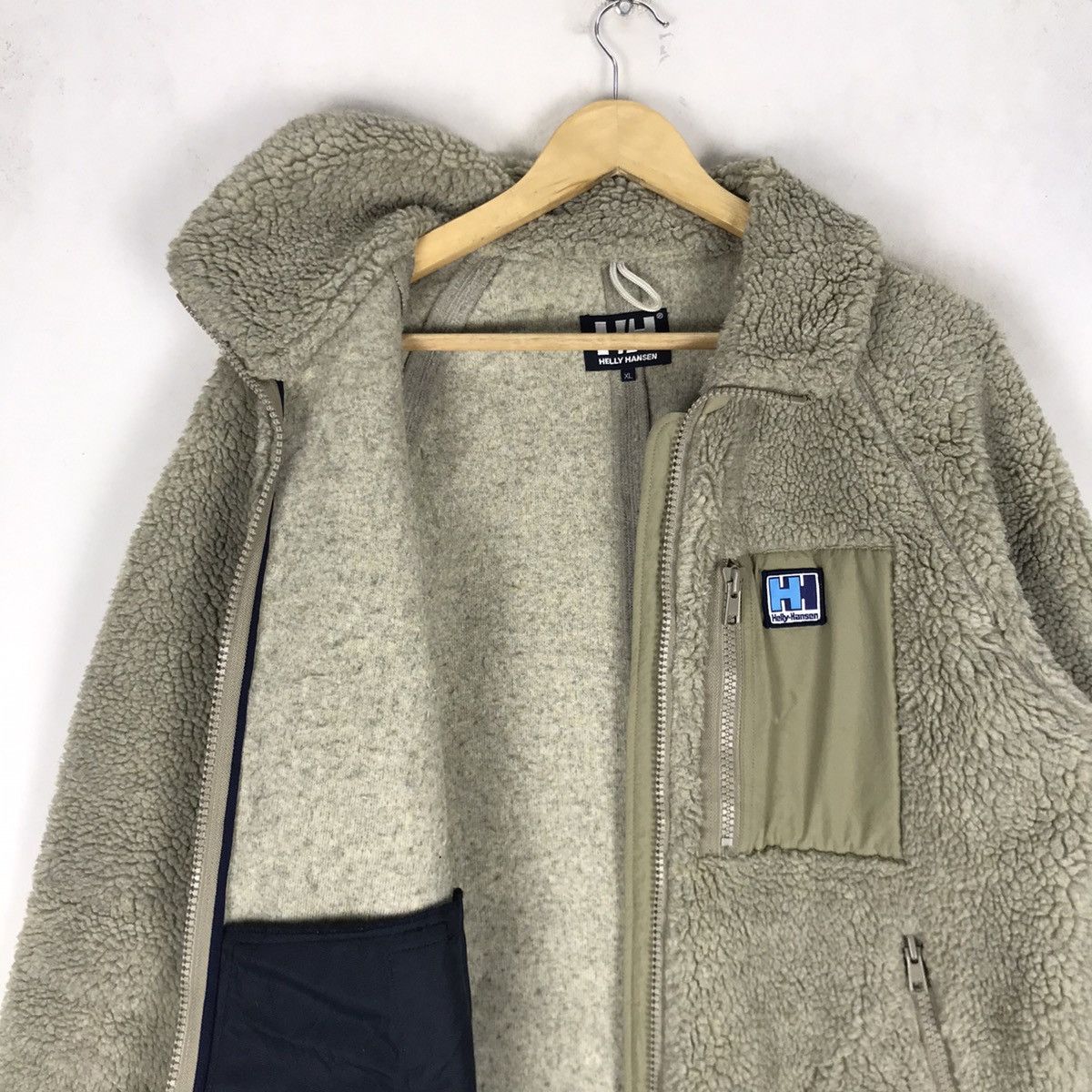 Helly Hansen Vintage Helly Hansen Fleece Sherpa Jacket Size US M / EU 48-50 / 2 - 11 Thumbnail