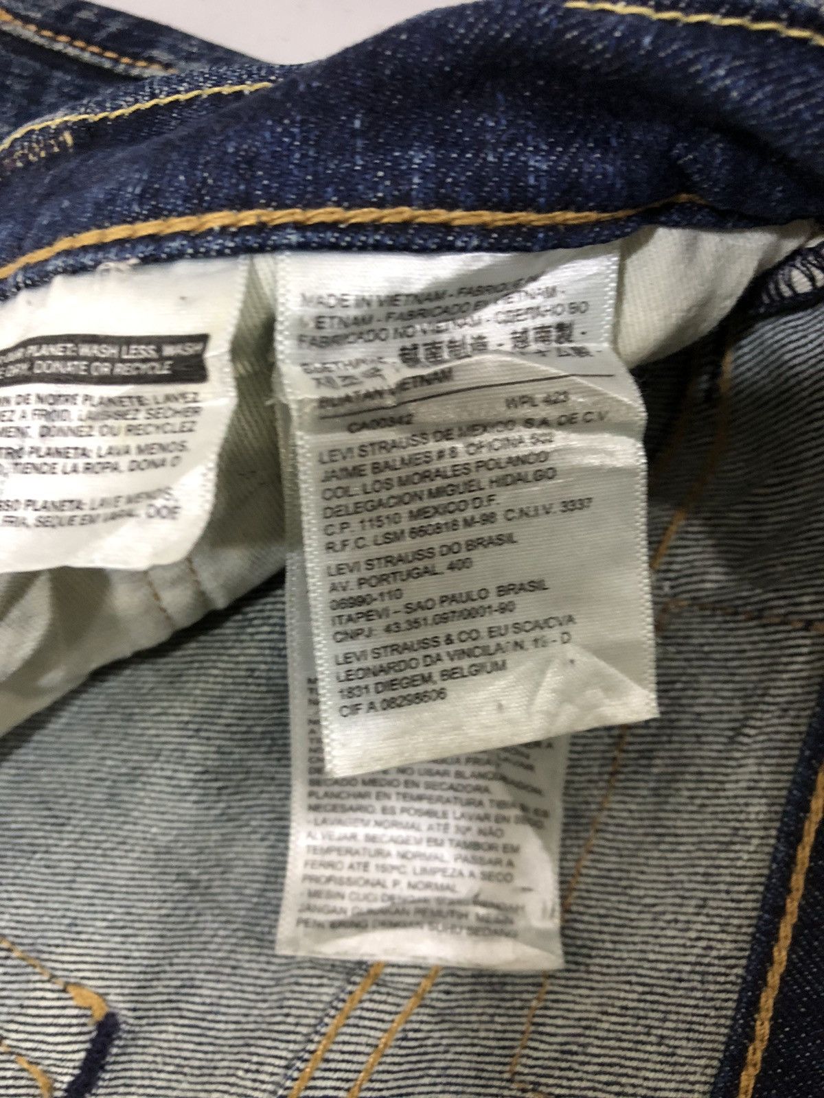 Levi's Vintage Clothing × Vintage Vintage levis strauss & co 511 denim jean Size US 31 - 12 Thumbnail