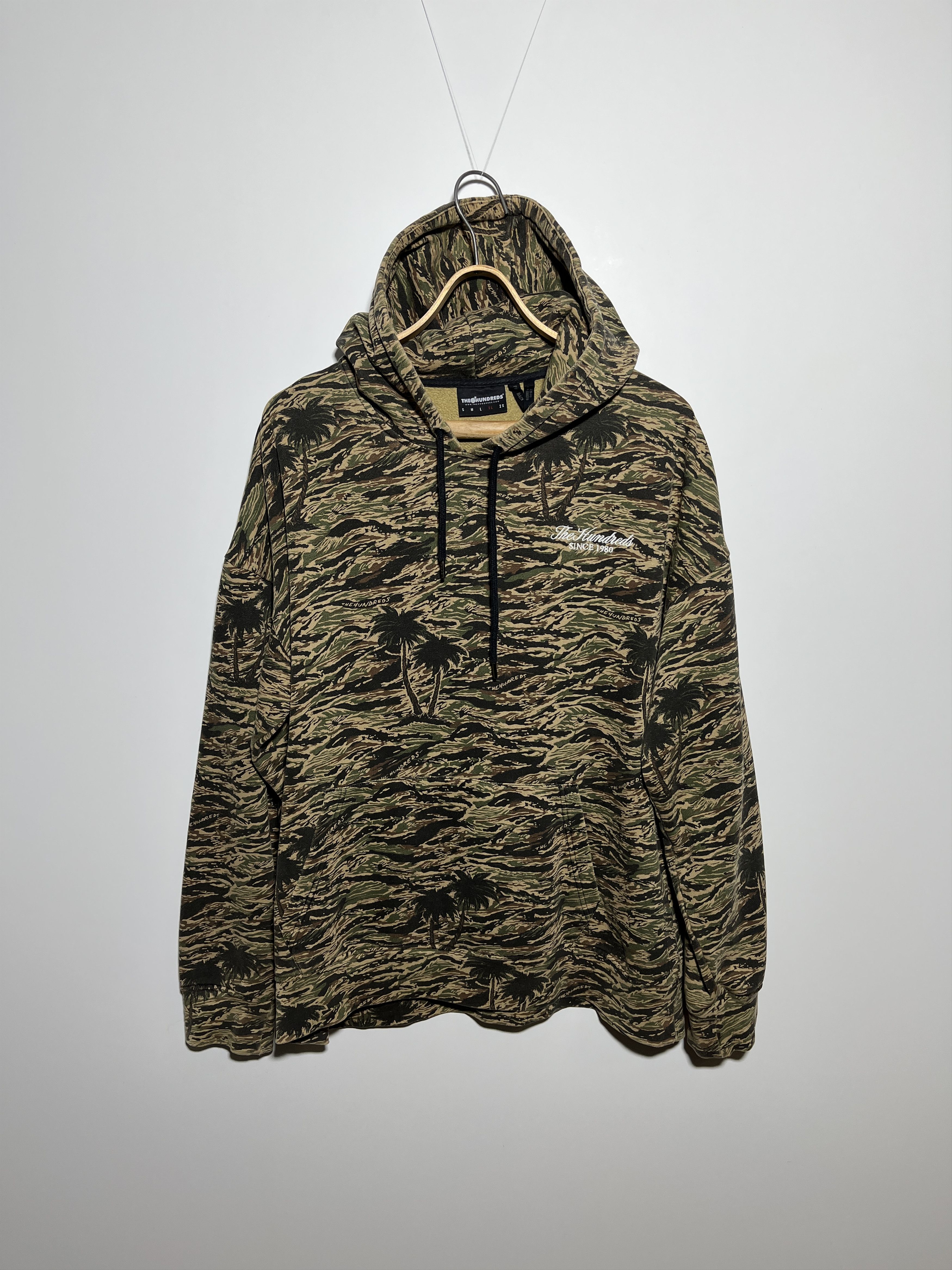The Hundreds The Hundreds Tiger Camo Hoodie Size XL Size US XL / EU 56 / 4 - 1 Thumbnail