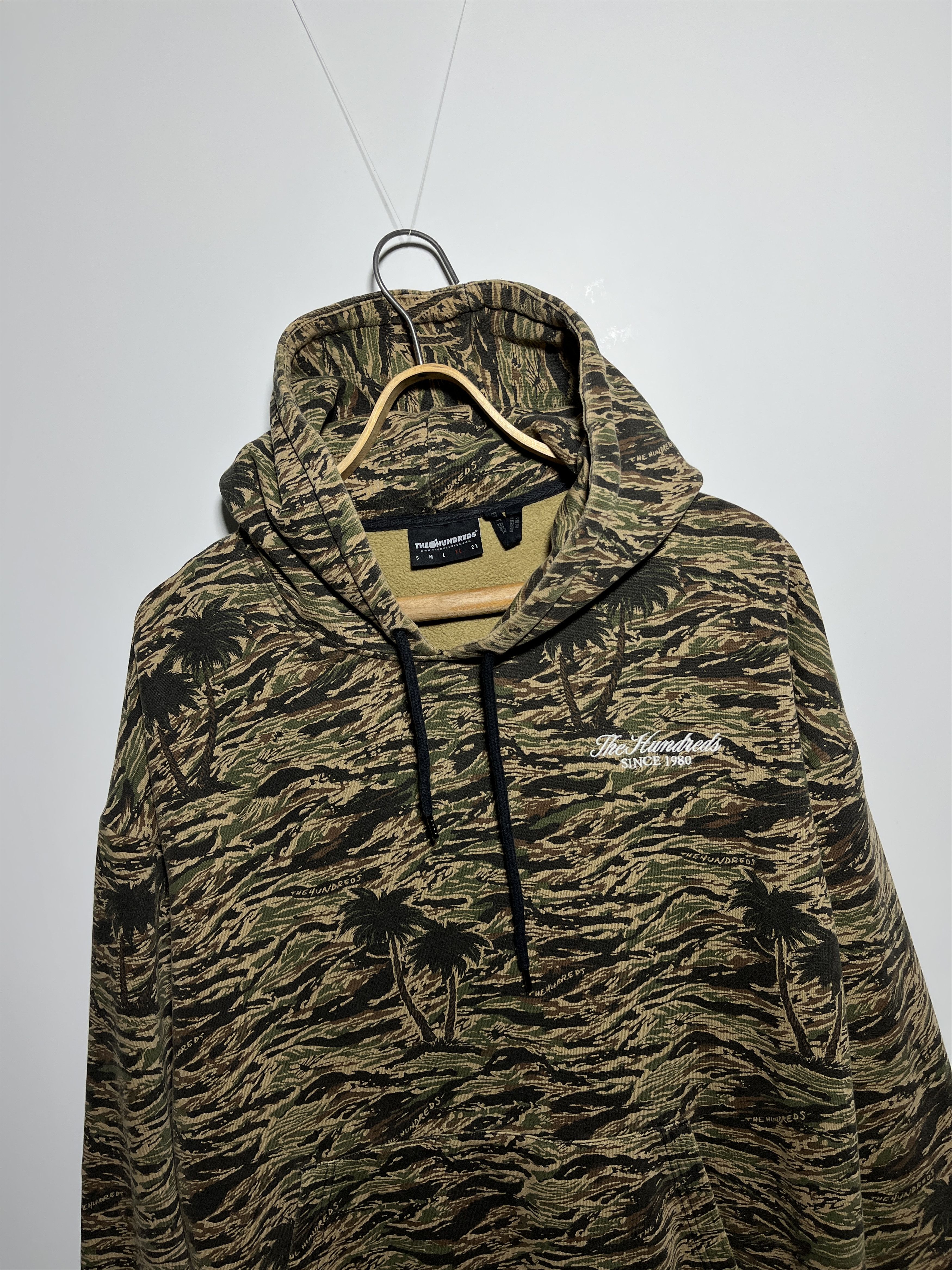 The Hundreds The Hundreds Tiger Camo Hoodie Size XL Size US XL / EU 56 / 4 - 3 Thumbnail