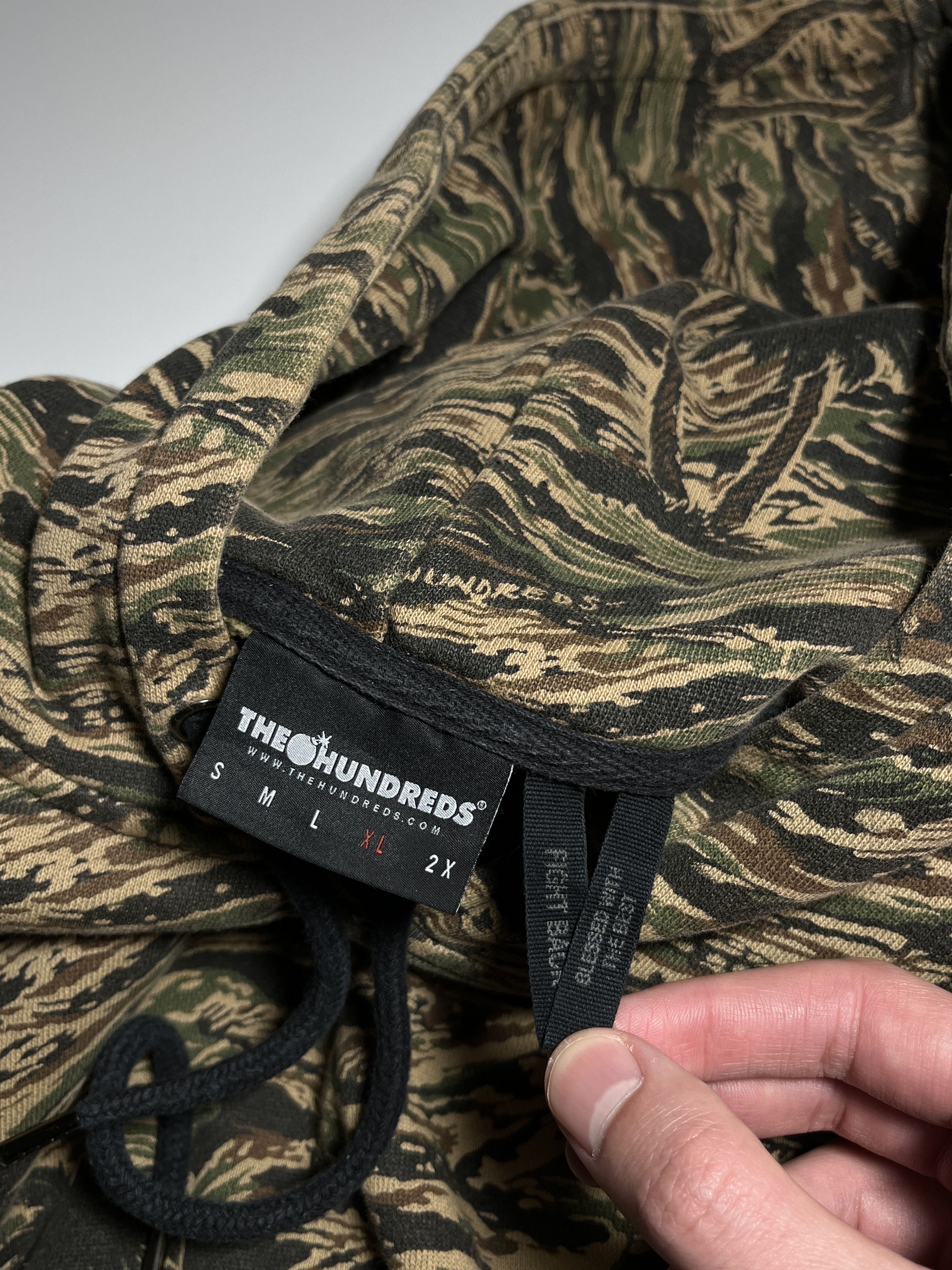 The Hundreds The Hundreds Tiger Camo Hoodie Size XL Size US XL / EU 56 / 4 - 10 Thumbnail