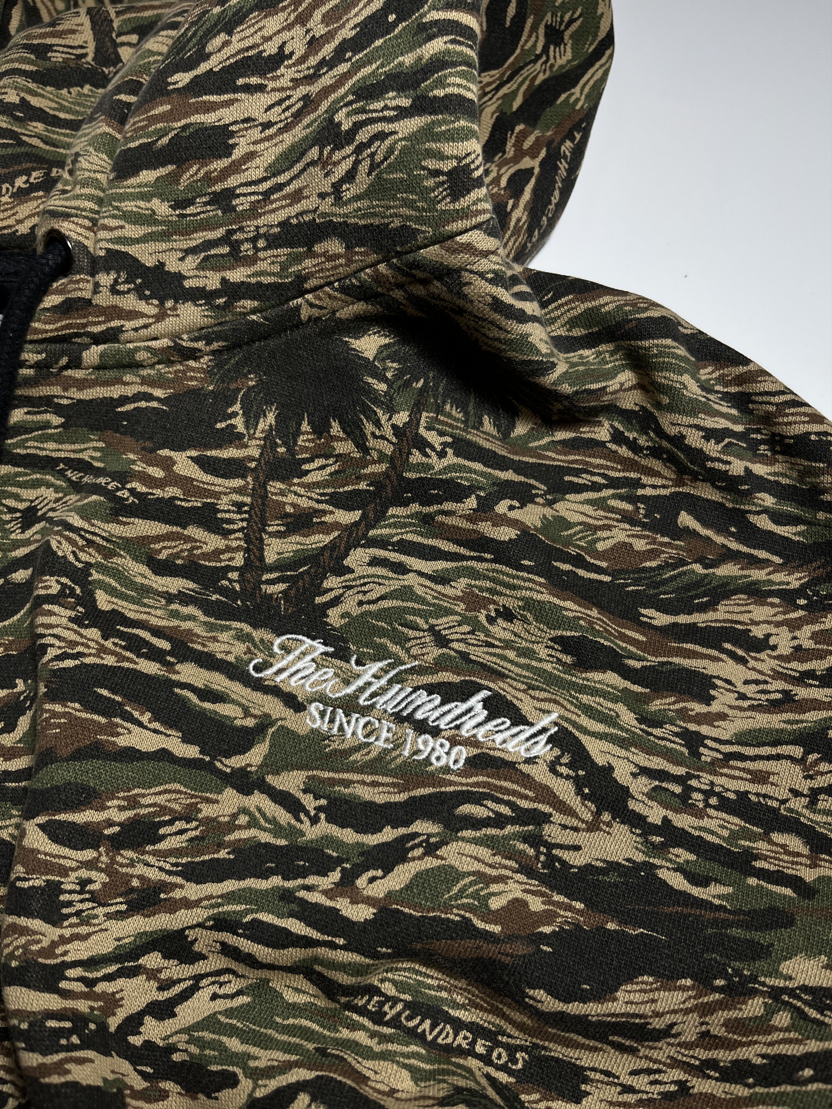 The Hundreds The Hundreds Tiger Camo Hoodie Size XL Size US XL / EU 56 / 4 - 7 Thumbnail
