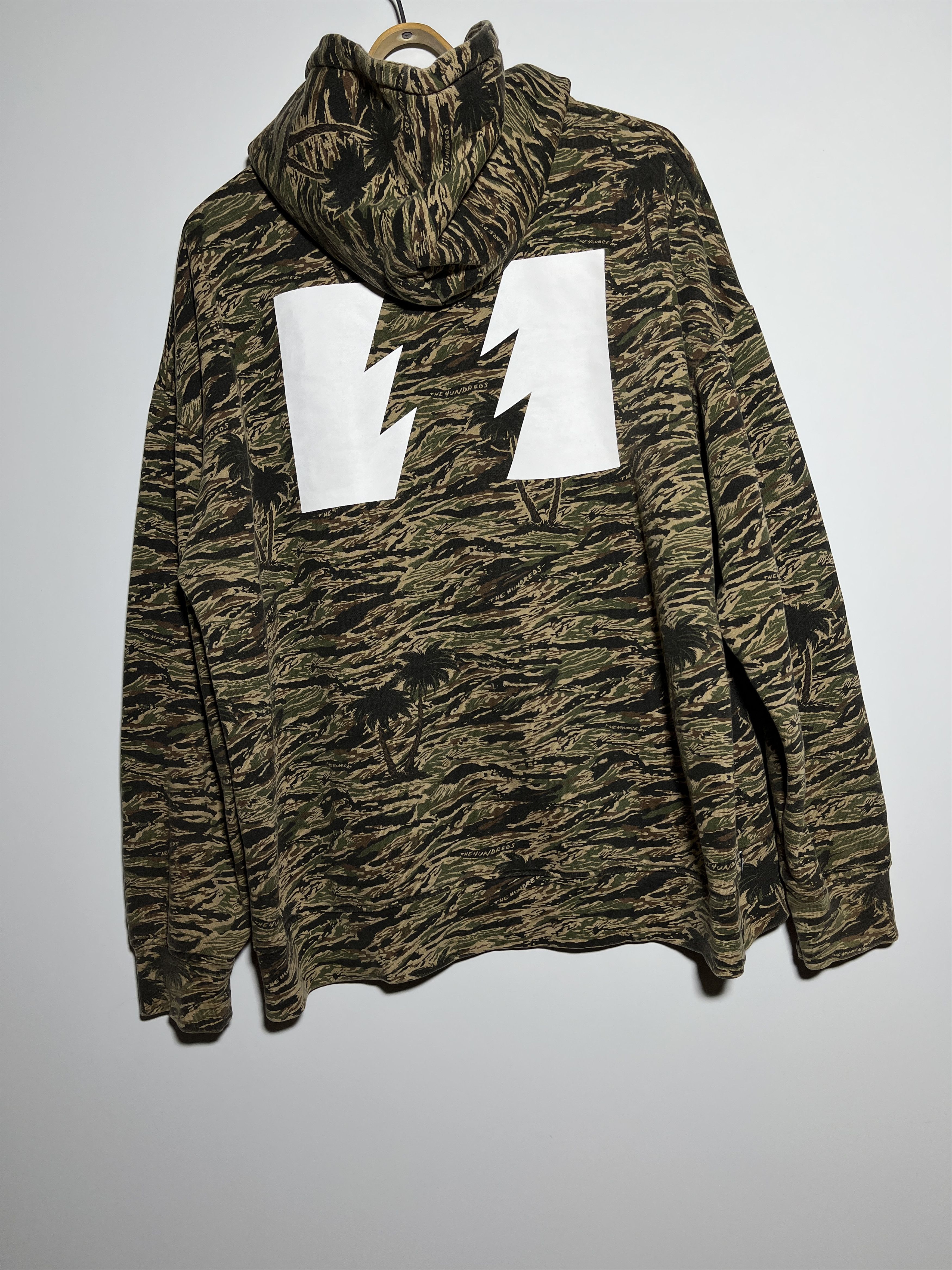 The Hundreds The Hundreds Tiger Camo Hoodie Size XL Size US XL / EU 56 / 4 - 6 Thumbnail