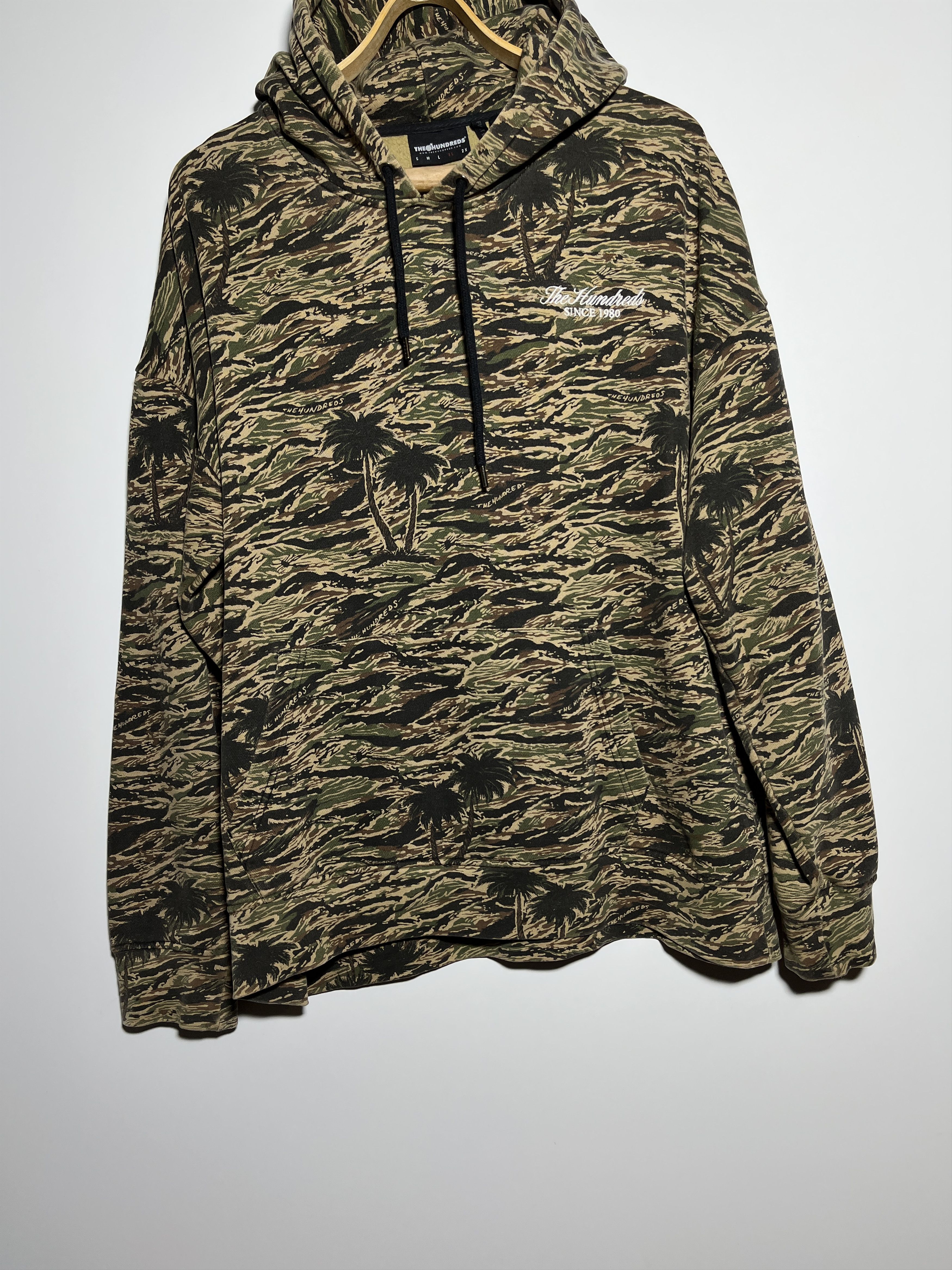 The Hundreds The Hundreds Tiger Camo Hoodie Size XL Size US XL / EU 56 / 4 - 4 Thumbnail