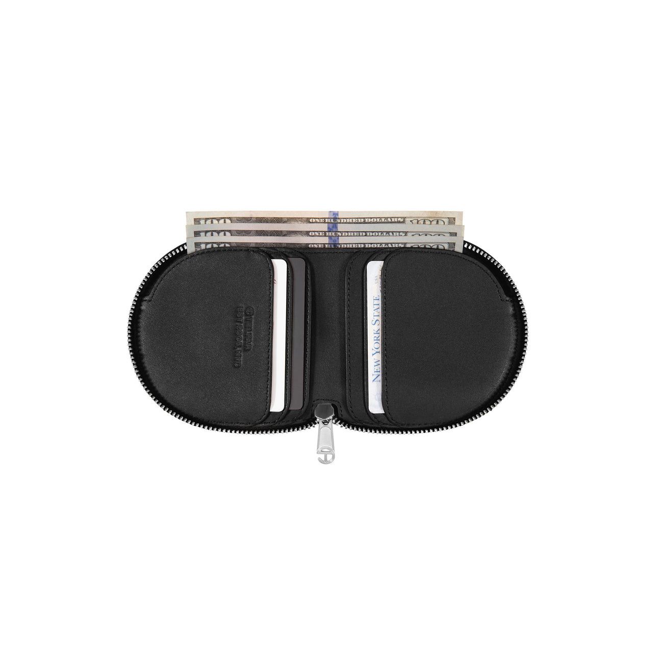 Telfar Telfar leather wallet- black Size ONE SIZE - 4 Thumbnail