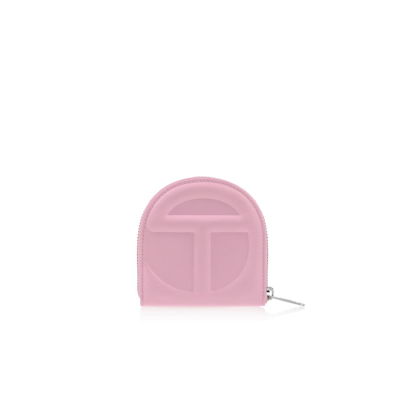 Telfar Telfar leather wallet- bubblegum Size ONE SIZE - 3 Thumbnail