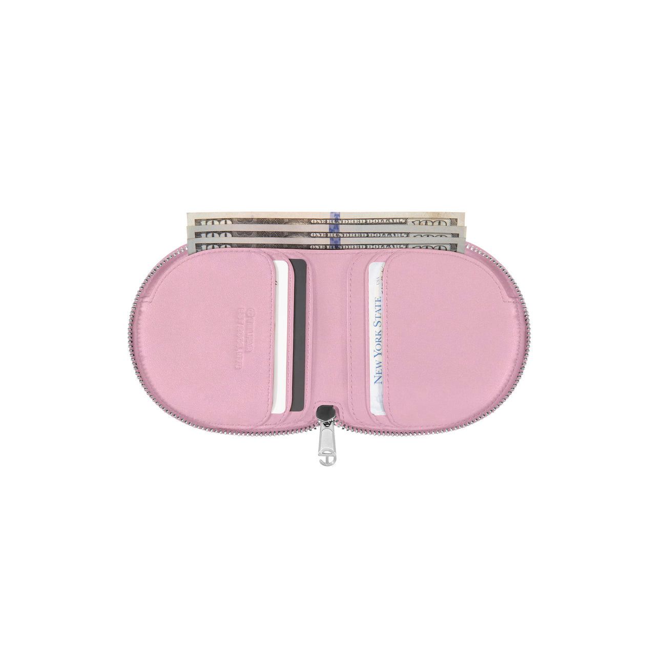 Telfar Telfar leather wallet- bubblegum Size ONE SIZE - 4 Thumbnail