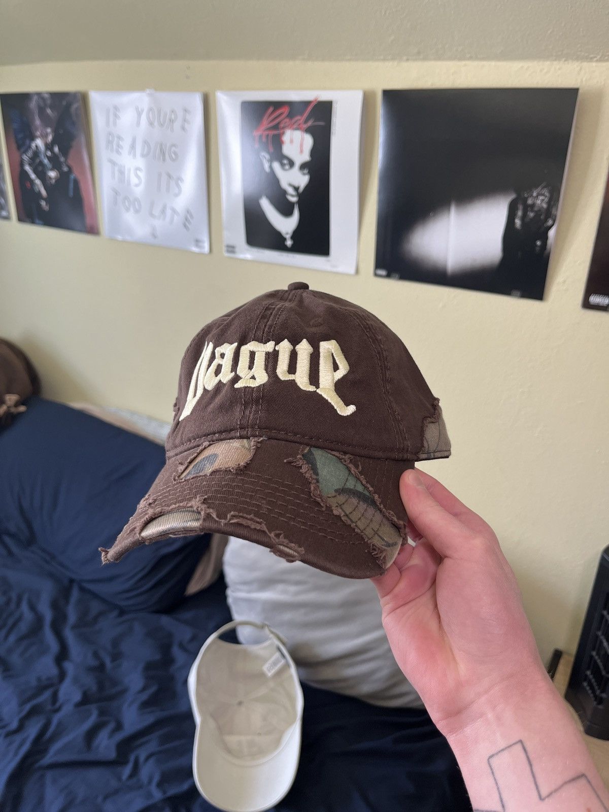 Other Vague Streetwear Camo Essential Hat Size ONE SIZE - 1 Thumbnail