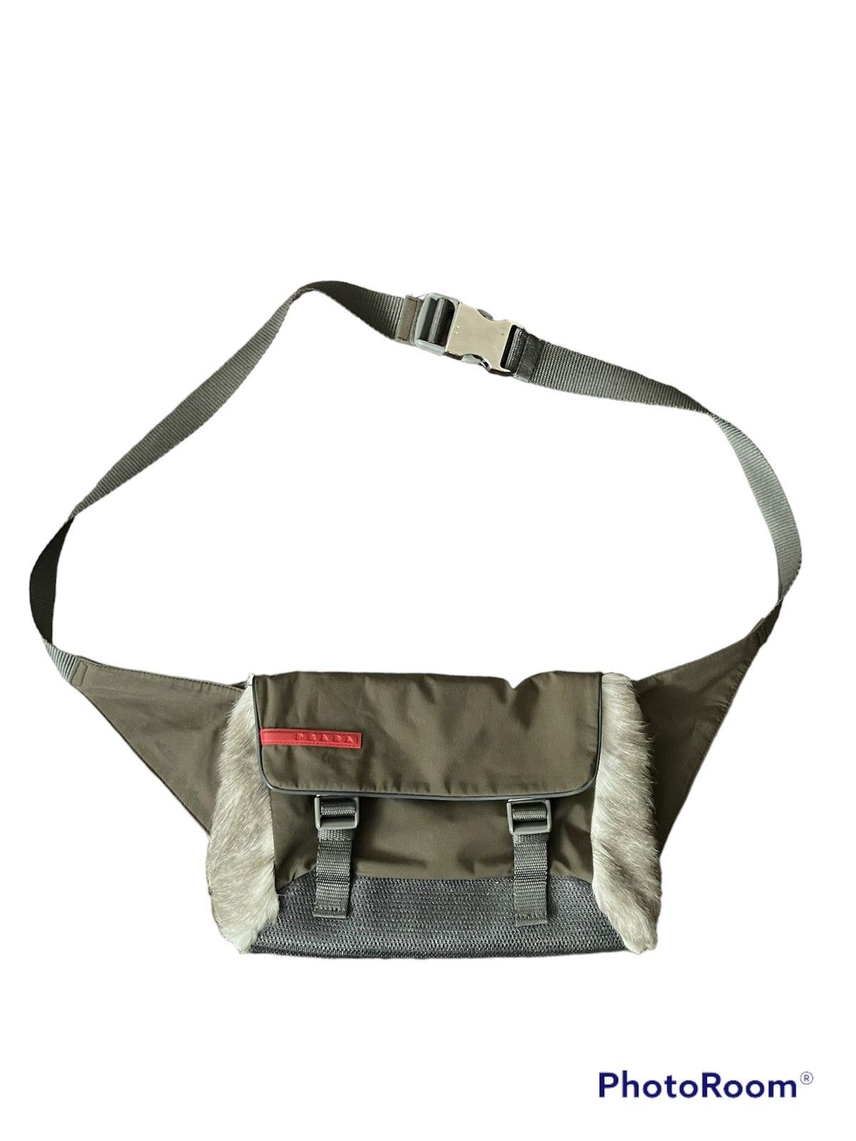 Prada Vintage Prada sport fur crossbody bag Size ONE SIZE - 1 Thumbnail