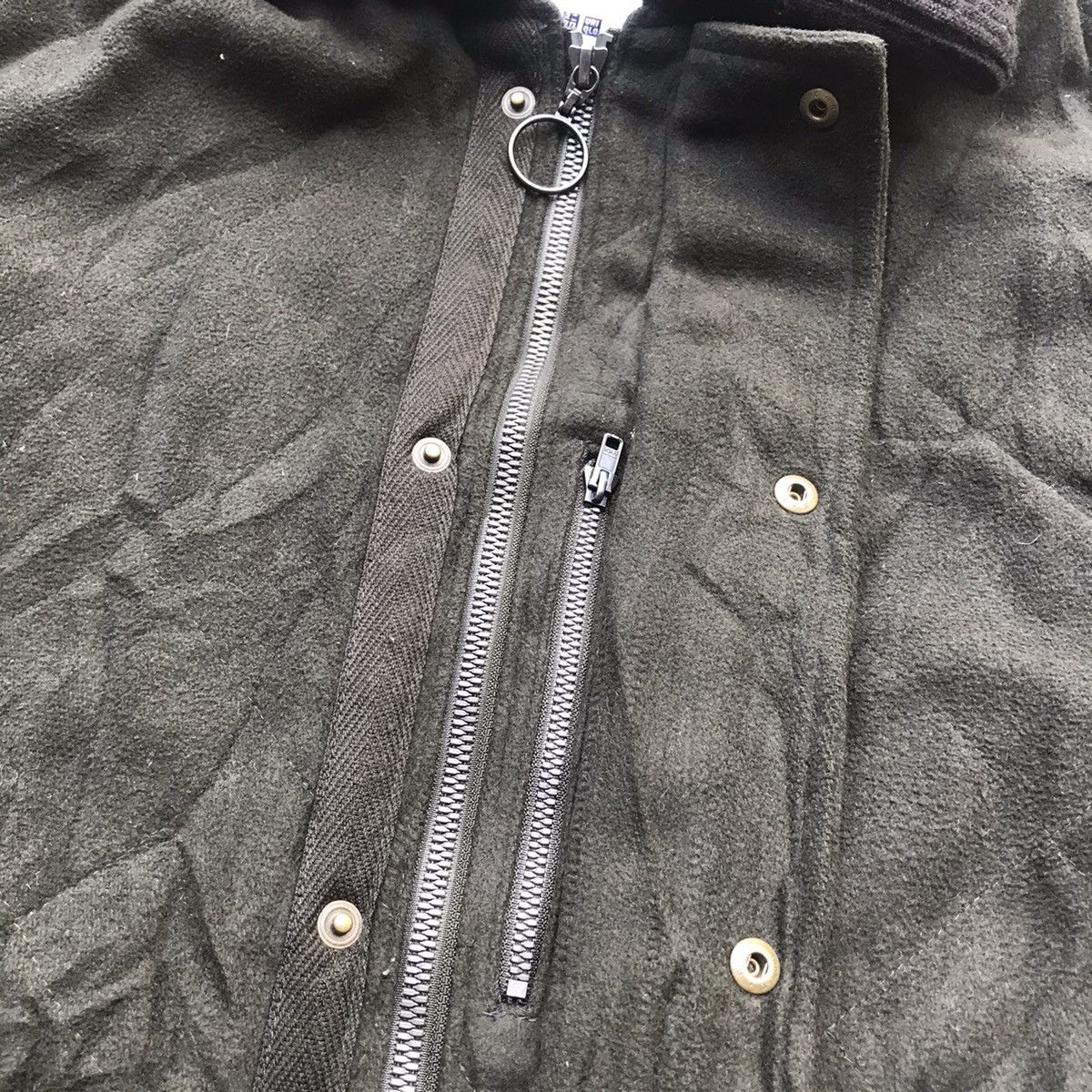 JW Anderson AW17 2 Side Pocket Military Wool Blended Quilted Jacket Size US L / EU 52-54 / 3 - 9 Thumbnail