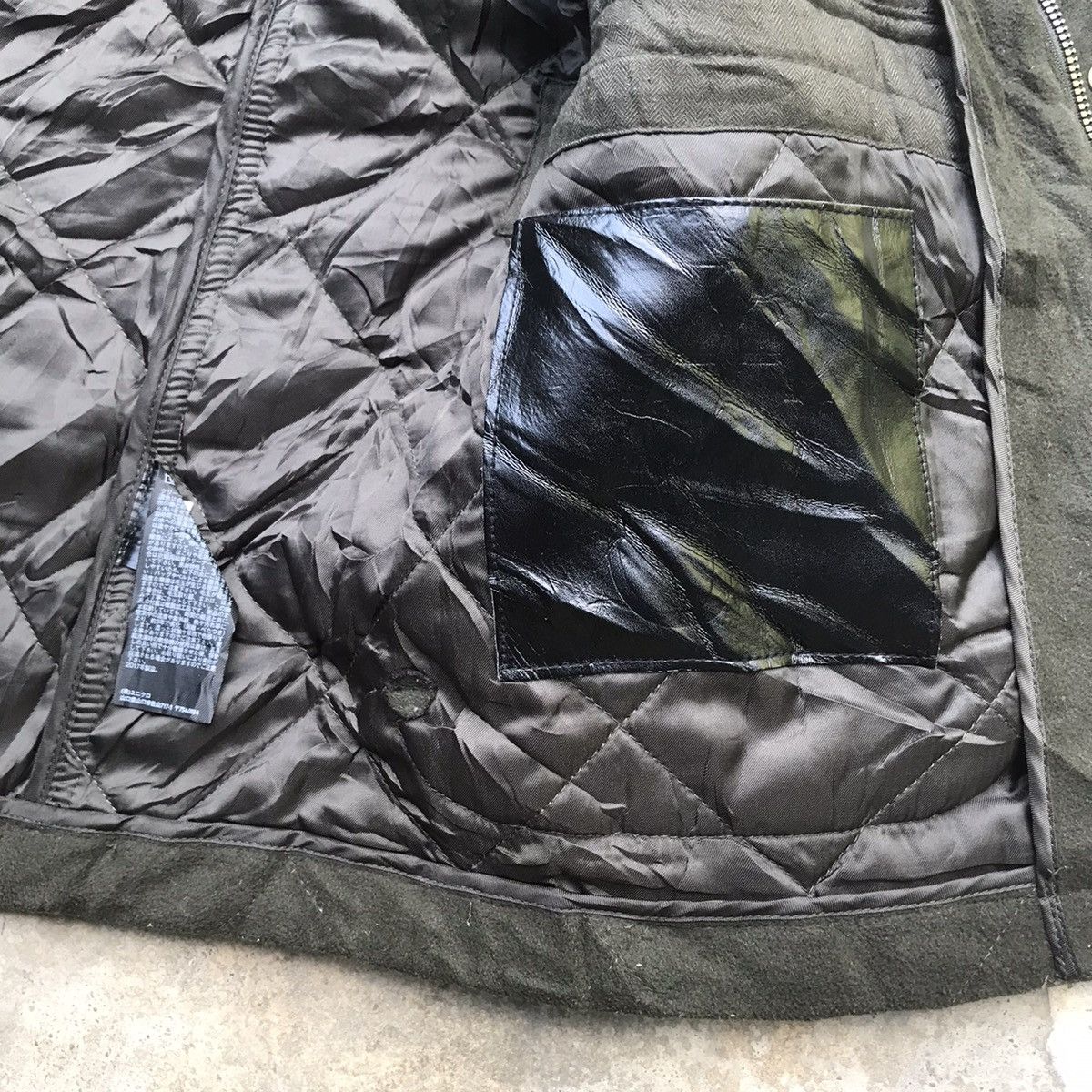 JW Anderson AW17 2 Side Pocket Military Wool Blended Quilted Jacket Size US L / EU 52-54 / 3 - 7 Thumbnail