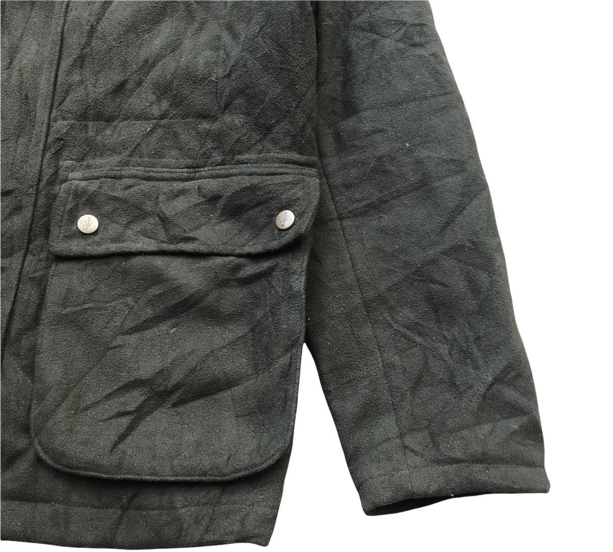 JW Anderson AW17 2 Side Pocket Military Wool Blended Quilted Jacket Size US L / EU 52-54 / 3 - 3 Thumbnail