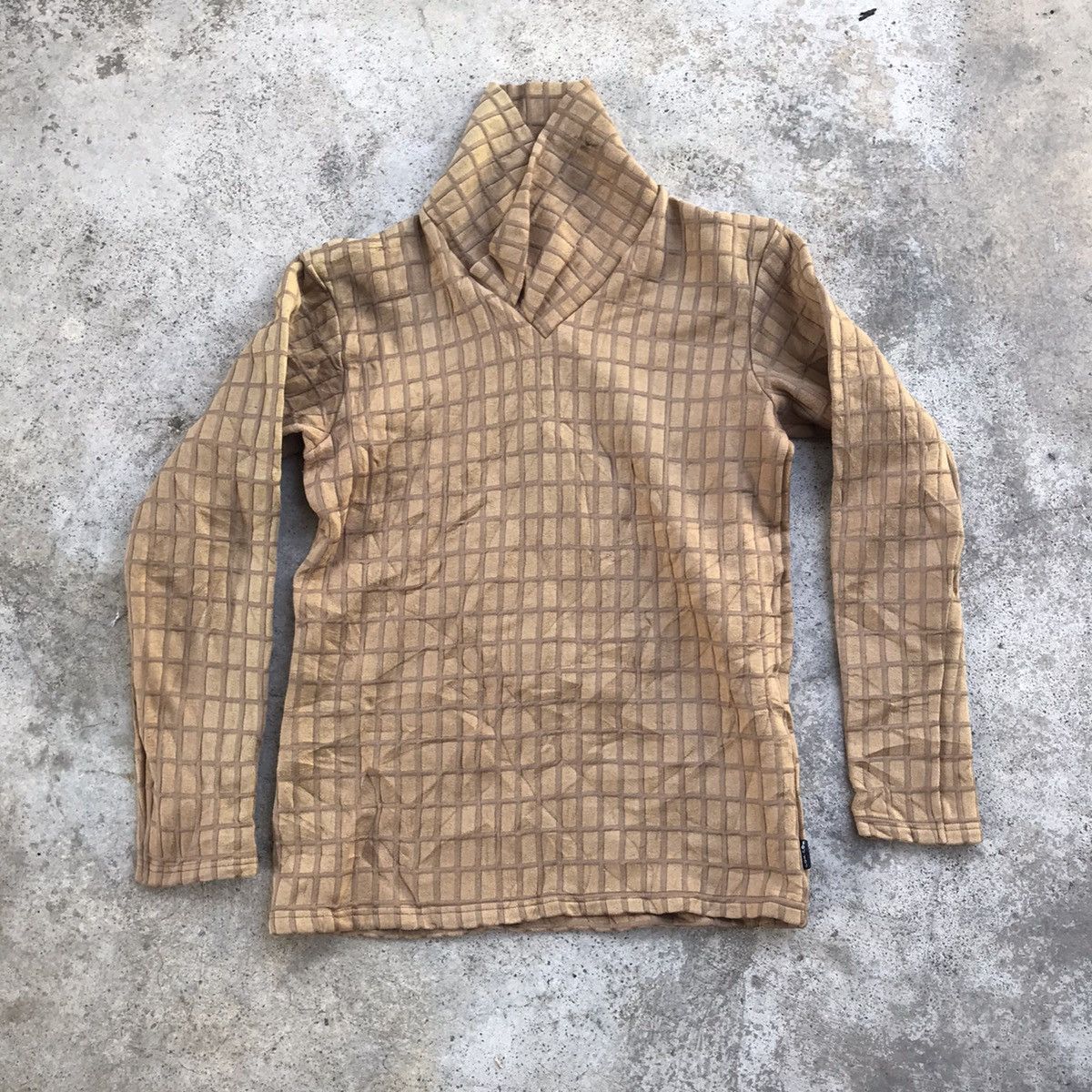 SOU SOU × Vintage Vintage Sou Sou x Gibao Bricks Motif Turtle Neck Sweatshirt Size US S / EU 44-46 / 1 - 4 Thumbnail