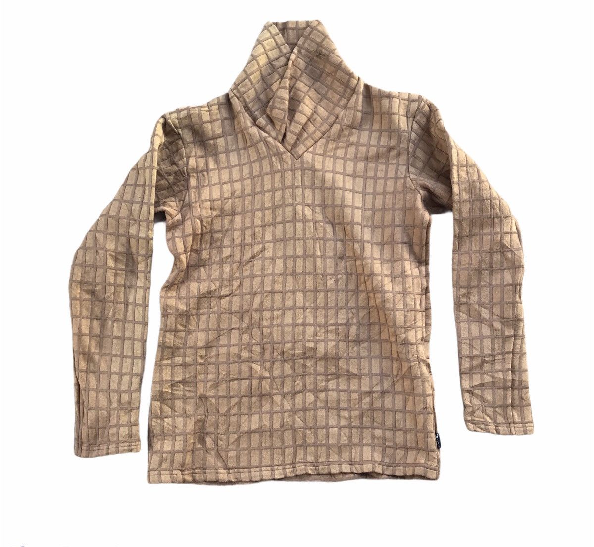 SOU SOU × Vintage Vintage Sou Sou x Gibao Bricks Motif Turtle Neck Sweatshirt Size US S / EU 44-46 / 1 - 2 Thumbnail