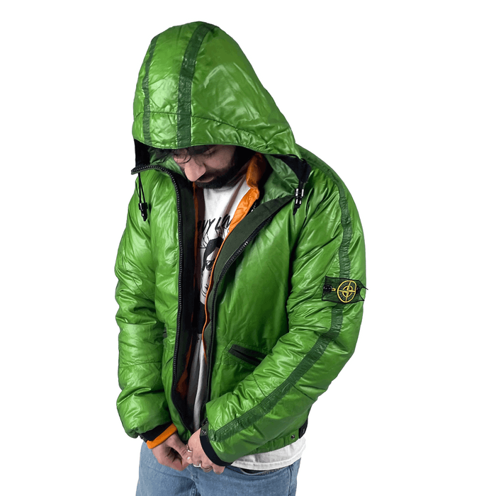 Stone island best sale goose down jacket