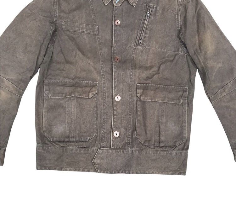 Nonnative Vintage Nonnative Utility Bikers Trucker Jacket Size US M / EU 48-50 / 2 - 2 Thumbnail