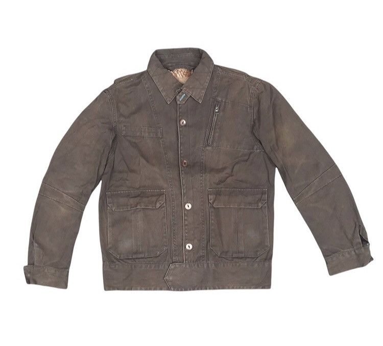 Nonnative Vintage Nonnative Utility Bikers Trucker Jacket Size US M / EU 48-50 / 2 - 1 Thumbnail